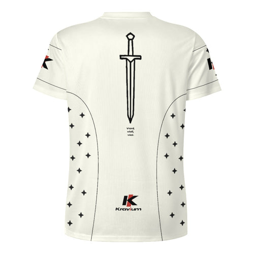 Rashguard MMA - L'Étoile (Blanc Crème)