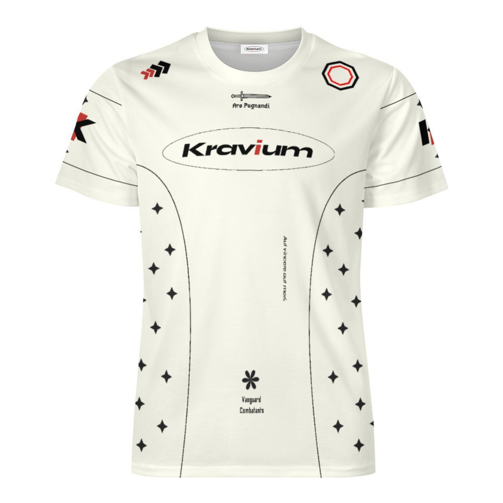 Rashguard MMA - L'Étoile (Blanc Crème)